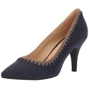 Elegant Navy Blue Women's Heels